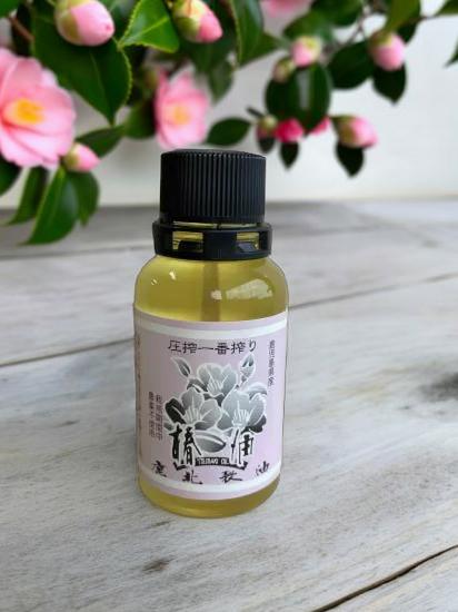 鹿北製油 さつま 椿油 100% 25g カホク 古式圧搾 ヘアオイル 在来種 ヤブツバキ 藪椿 九州産 鹿児島県..