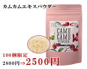 無農薬 カムカムエキスパウダー 100g【楽天スーパーSALE特売 2800円⇒2500円】ポリフェノール サプリビタミンC 100g中6500mg 粉末 アセロラの2倍 ビタミンc フラボノイド カムカムパウダー 天然ビタミンc カムカムドリンク 送料無料