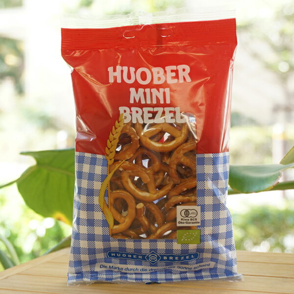 オーガニックミニプレッツェル/40g【ウイングエース】 HUOBER MINI BREZEL