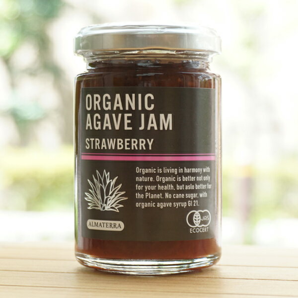 オーガニックアガベジャム(ストロベリー)/140g【アルマテラ】 ORGANIC AGAVE JAM STRAWBERRY