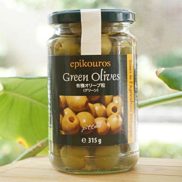 ͭ꡼γ(꡼)/315gڥߥȥepikouros Green Olives pitted