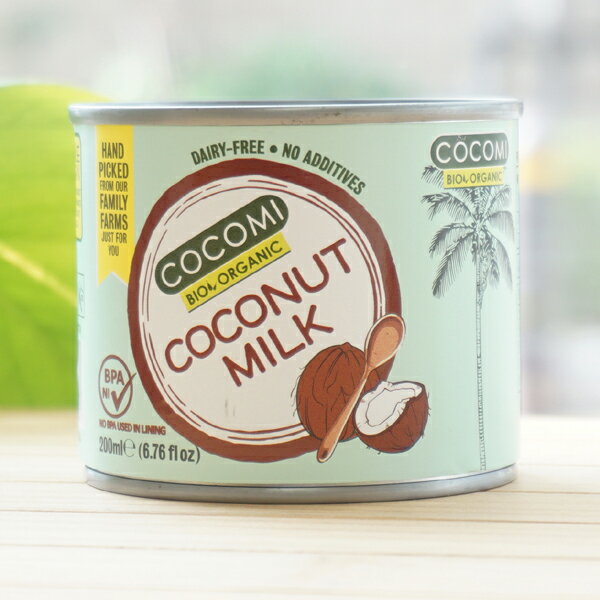 オーガニックココナッツミルク/200ml【ミトク】 COCOMI BIO ORGANIC COCONUT MILK