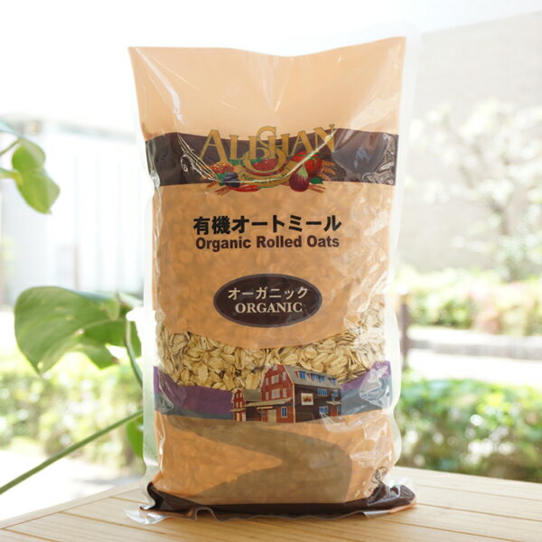 楽天健康ストア　健友館有機オートミール/500g【アリサン】 Organic Rolled Oats