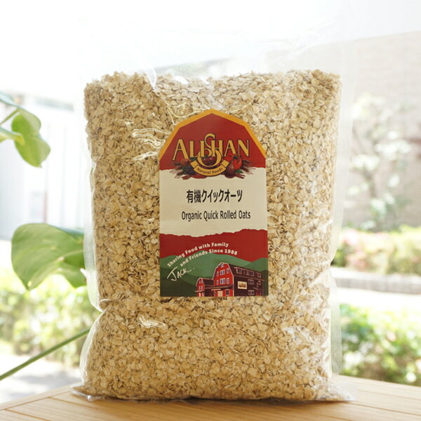 有機クイックオーツ/1kg Organic Quick Rolled Oats