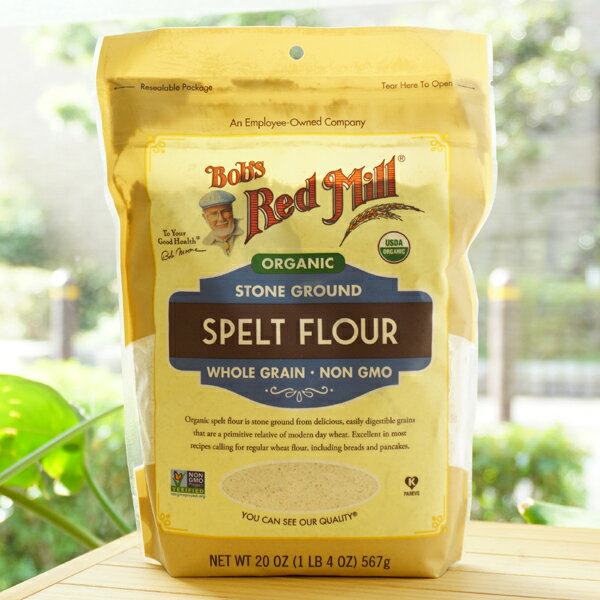 Bob's Red Mill ͭڥȾʴ/567gڥꥵ ORGANIC STONE GROUND SPELT FLOUR W...