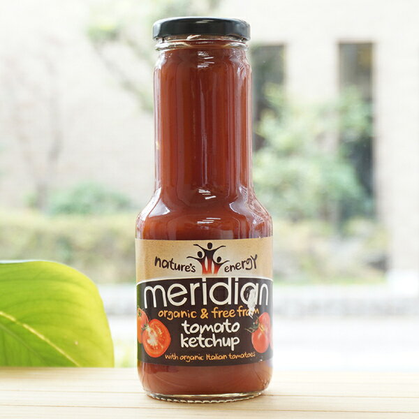 Meridian 有機トマトケチャップ/285g【アリサン】organic＆free fram tomato ketchup