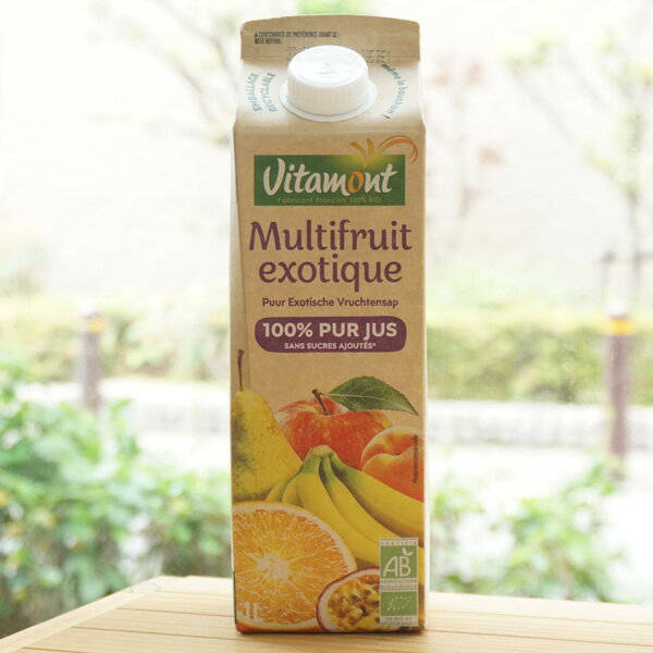 フルーツジュース（1000円程度） Vitamont 有機マルチフルーツジュース1L/1000ml【アリサン】 pur jus Multifruits