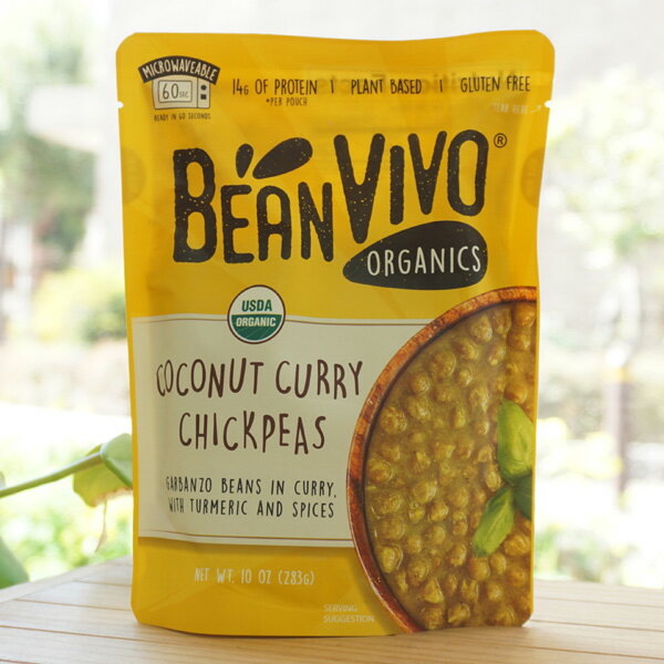 有機 ひよこ豆のココナッツカレー/283g【アリサン】 BEAN VIVO ORGANIC COCONUT CURRY CHICKPEAS