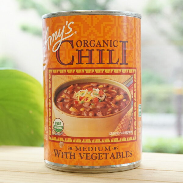Amys ͭ٥ꥢ(ߥǥ)/416gڥꥵ ORGANIC CHILI Medium With Vegetables