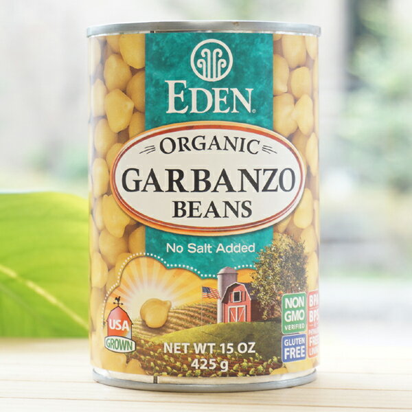 EDEN L@Ђ悱()/425gyATz ORGANIC GARBANZO BEANS