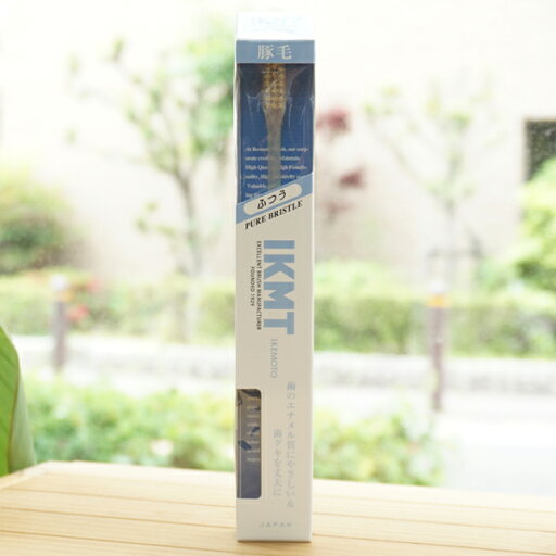 IKMT 豚毛歯ブラシ(超コンパクトヘッド)/1本【池本刷子工業】 IKMT 豚毛歯ブラシ(超コンパクトヘッド)/1本【池本刷子工業】