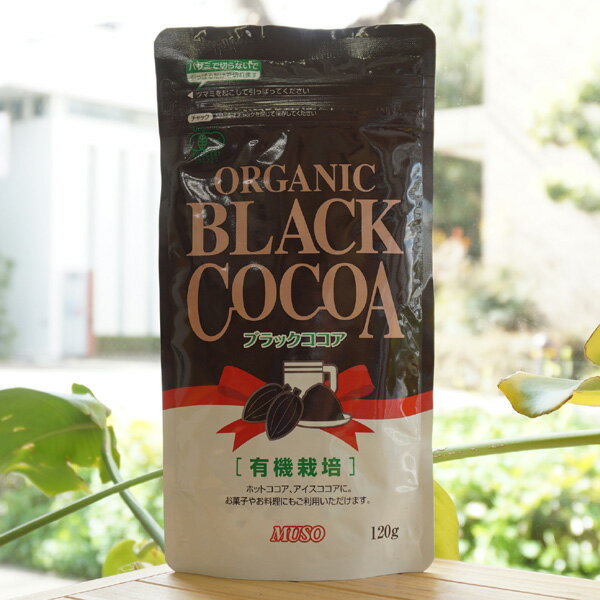 ͭ ˥å֥å/120gڥॽ ORGANIC BLACK COCOA