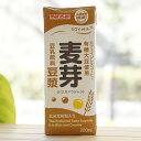 LOVE健康 麦芽(豆乳飲料豆漿)/200ml×12パック【マルサン】　カフェインレスコーヒー
