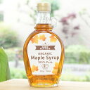オーガニックメープルシロップ/330g【むそう】 Grade A AMBER RICH TASTE Organic Maple Syrup 100% Pure