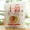 十穀らーめん(しょうゆ味)/89g【桜井食品】 小麦、発芽玄米、あわ、ひえ、はとむぎ、大麦、小豆、黒米、アマランサス(4)