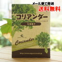 コリアンダー スプリットタイプ(有機種子)/約120粒【ナチュラルライフステーション】【メール便の場合、送料無料】