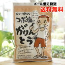 ガリッと硬派な つぶ塩がりんとう/80g【道長】【メール便の場合、送料無料】 愛知県豊川市産の小麦粉を使用