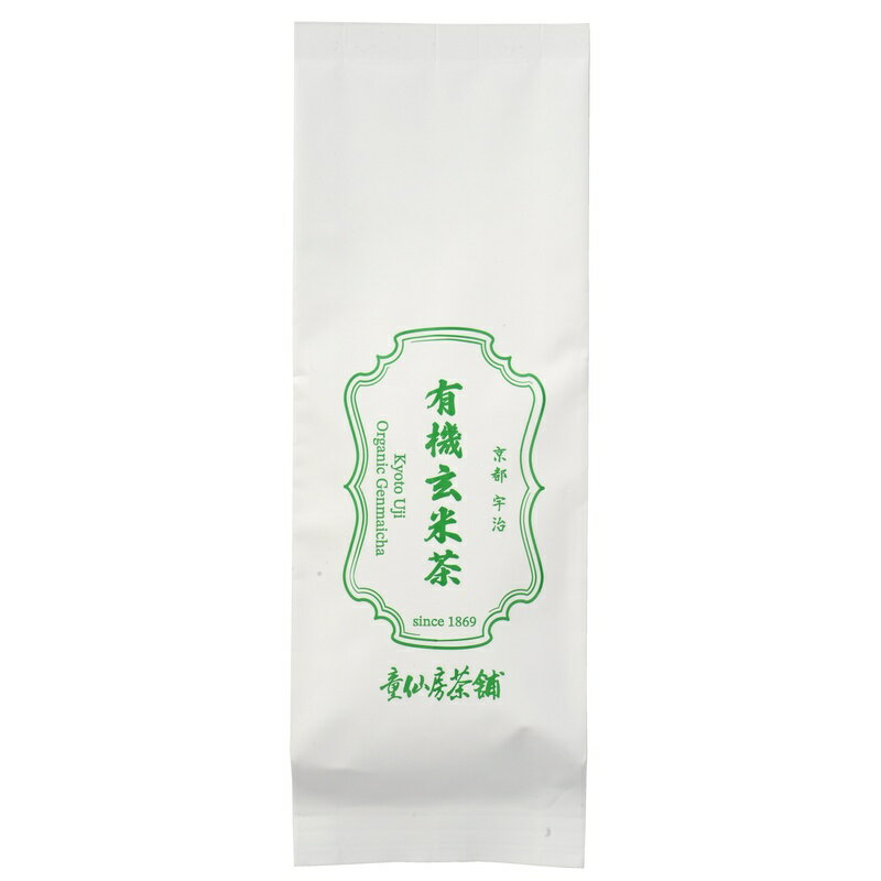 Roasted Rice Tea - 京都 宇治 有機栽培茶 有機玄米茶/100g【童仙房茶舗】