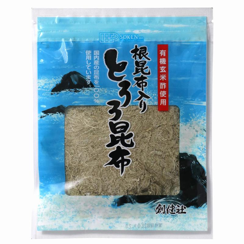 根昆布入り とろろ昆布/26g【創健社】