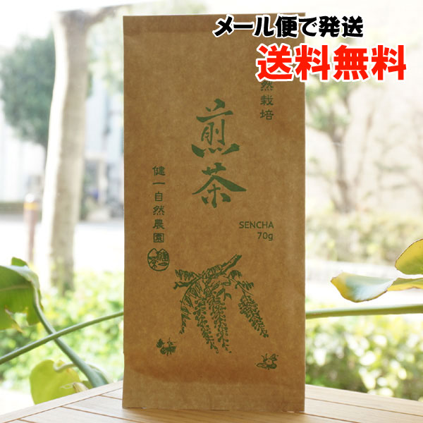 【注意】次の場合、送料が発生します。【メール便】、【送料無料】指定の商品以外との同梱の場合。●上記指定商品との同梱の場合は こちら 自然農健一自然農園が手がけた番茶です。さわやかな大和高原で自然のままに育ったお茶です。【原料名】緑茶（奈良県）【内容量】70g【取扱説明】自然農とは雑草も取らない。ほとんど人の手をかけずに育てる農法です。人がするのは見守る。愛情を注ぐ。