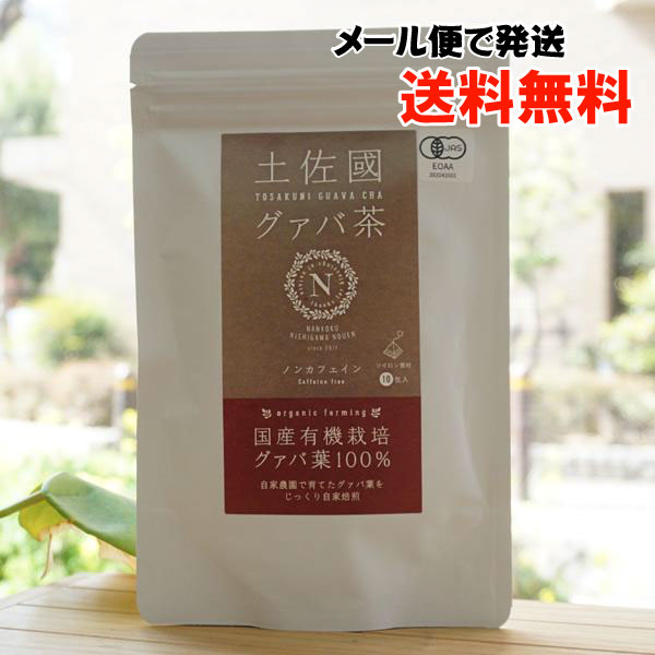 土佐國グァバ茶(ティーバッグ)/20g(2g×10包)【南国にしがわ農園】【メール便の場合、送料無料】