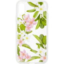 Sonix (ソニックス) iPhone XR用ケース 286-0212-0111 CLEAR COAT PLUMERIA (透明/耐衝撃/スリムデザイン)(沖...