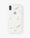 Sonix (ソニックス) iPhone XS Max用ハードケース 288-0210-0111 CLEAR COAT DITSY DAISY (透明/耐衝撃/...