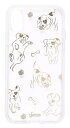 Sonix (ソニックス) iPhone X/XS用ケース 276-0142-0111 CLEAR COAT HUSH PUPPY (透明/耐衝撃/スリムデザイ...