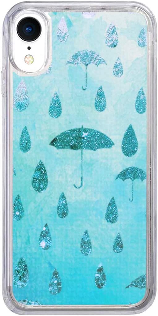 icover iPhone XR用ケース Sparkle case Raining day IC15247I61 Qiワイヤレス充電対応 (沖縄・離島はメール便のみ発送可能)