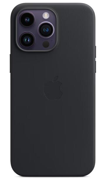 【純正】Apple(アップル) MPPM3FE/A MagSafe対応 iPhone 14 Pro Max用 レザーケース ミッドナイト (沖縄 離島は発送不可)