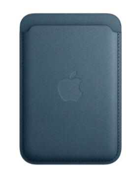 Apple(アップル) MT263FE/A MagSafe対応iPhone ファインウーブンウォレット パシフィックブルー (沖縄・離島は発送不可)
