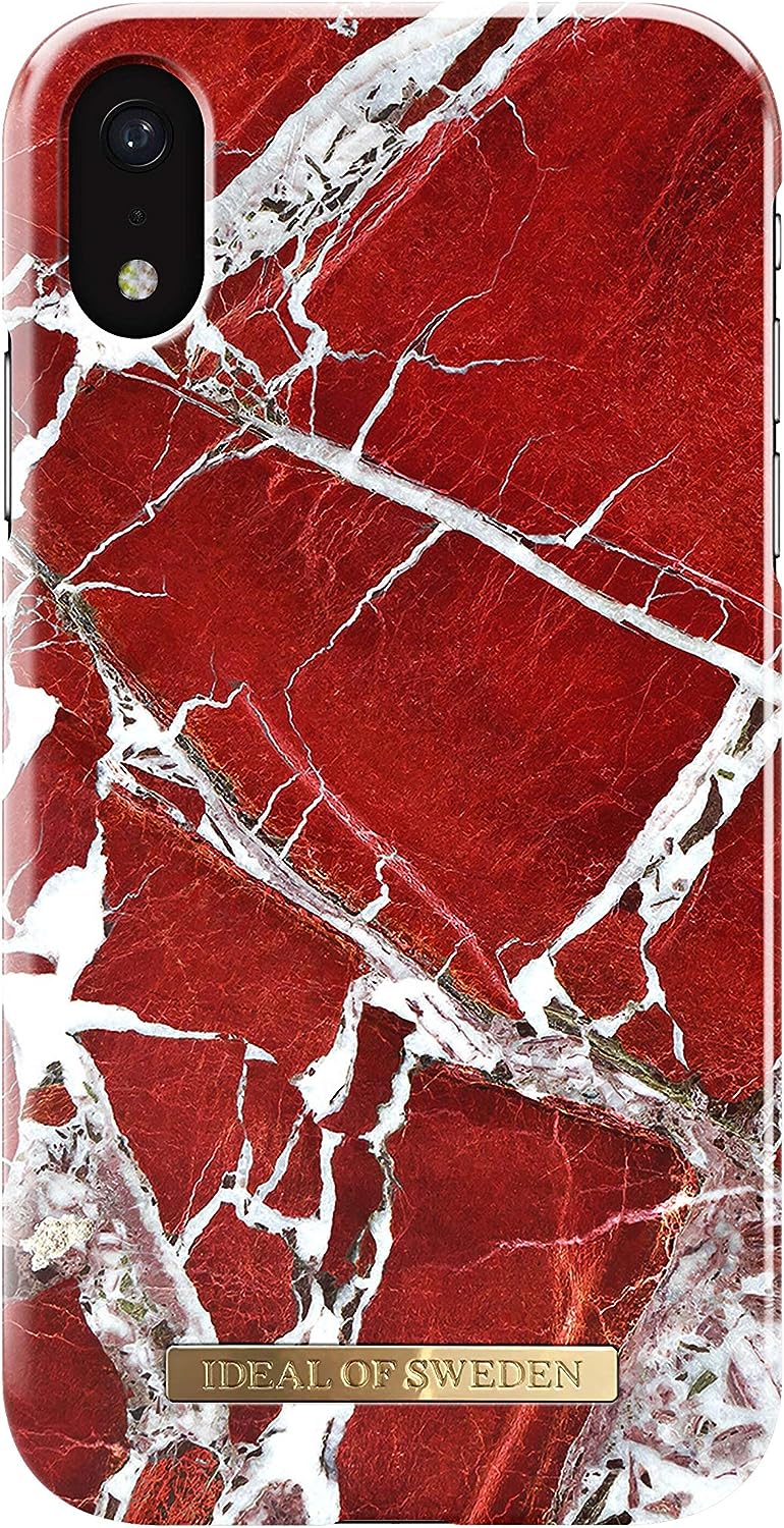 iDEAL OF SWEDEN IPHONE XR ѥϡɥ IDFCS18-I1861-71 RED MARBLE ޥͥåб (졦ΥȯԲ)