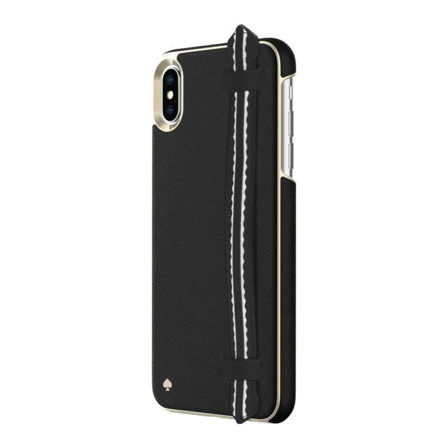 kate spade new york(ケイトスペードニューヨーク) iPhone XS Maxケース Wrap Strap Case KSIPH-118-BSTRP (沖縄・離島は発送不可)