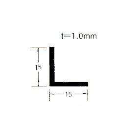 【法人様限定】塩ビアングル　15mmx1