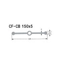 【法人様限定】ポリビン止水板センターバルブ型フラットCF-CB150×5×20m巻 グレー