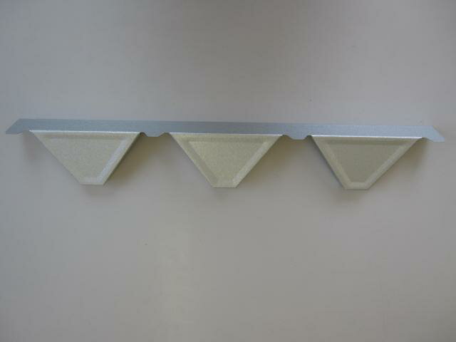 *エプロン面戸 ルーフデッキセッパン88 タイプ用　ガルバリウム素地