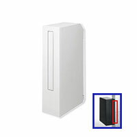 郵便ポスト 郵便受け リクシル（LIXIL） エクスポスト 縦型タイプ スリム縦型ポスト錠なし壁面取付金具セット 送料無料