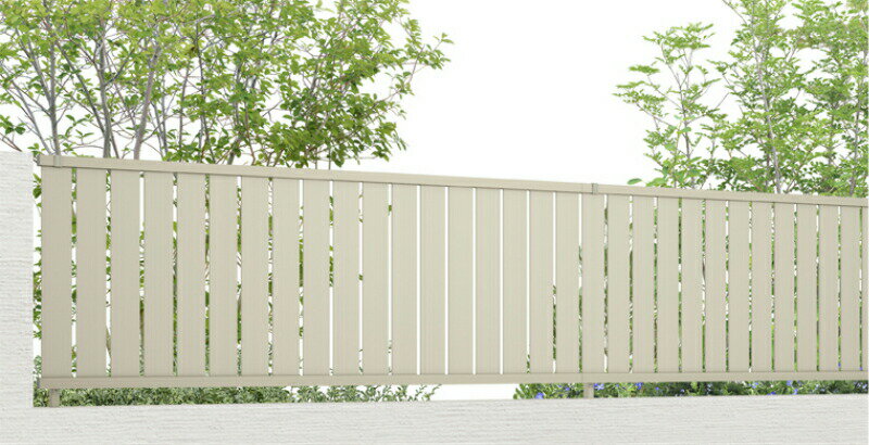 フェンス LIXIL フェンスAB TS2型(縦スリット2) T-10 本体 2000mm(フリーポールタイプ専用)×1000mm リクシル フェンス 目隠し おしゃれ リフォーム DIY kenzai