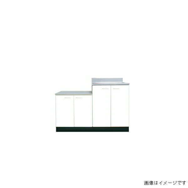 ドルフィン キッチン Bシリーズ ガス台付き流し台 間口120cm 奥行46cm 1200 460 セクショナルキッチン リフォーム BK1200NGR 【大阪府送料無料】 kenzai