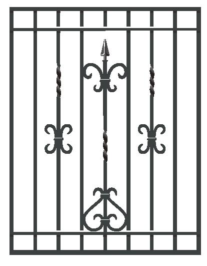 鋳物面格子 ブリティッシュ型 06009 W810×H1096mm 壁付 LIXIL/TOSTEM リクシル/トステム 窓サッシ アル..