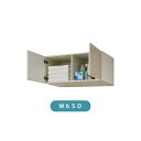 洗面台 LIXIL/INAX Crevi クレヴィ 奥行500タイプ アッパーキャビネット 間口W650×D490×H400mm RBU-655C 収納 洗面化粧台 リフォーム DIY kenzai