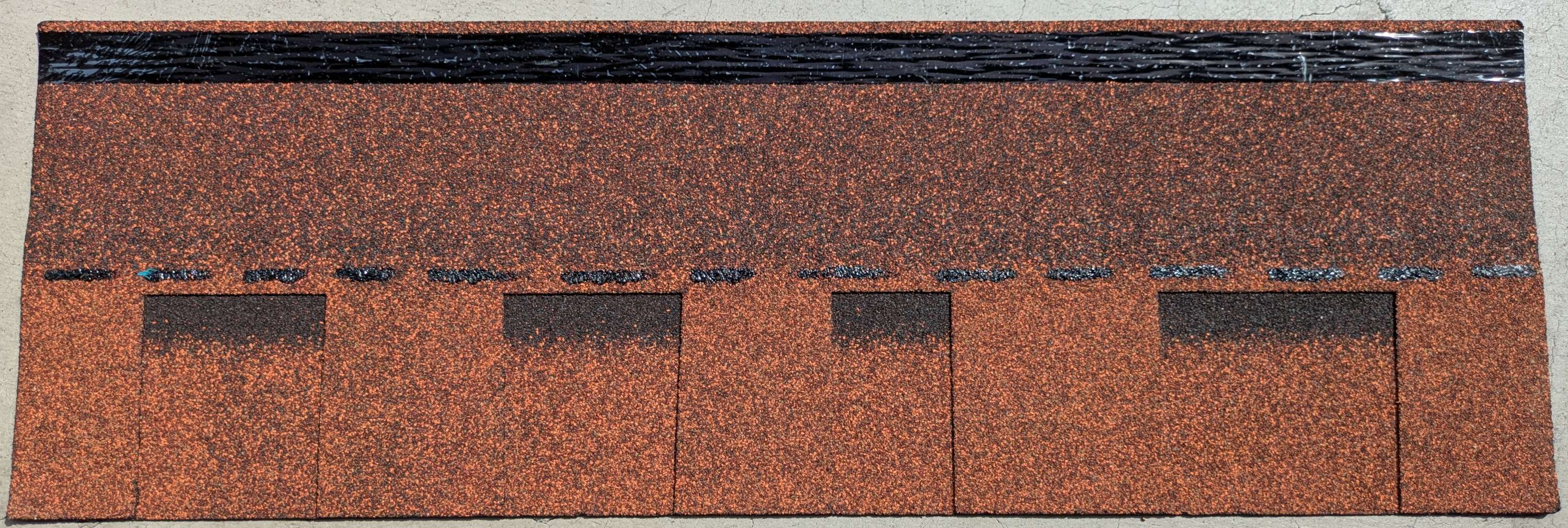 ハムラHAMRAHアスファルトシングルCANA＊ルージュレッド本体16枚入り＊【送料無料】