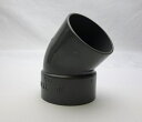 VU45°片受エルボ 40MM