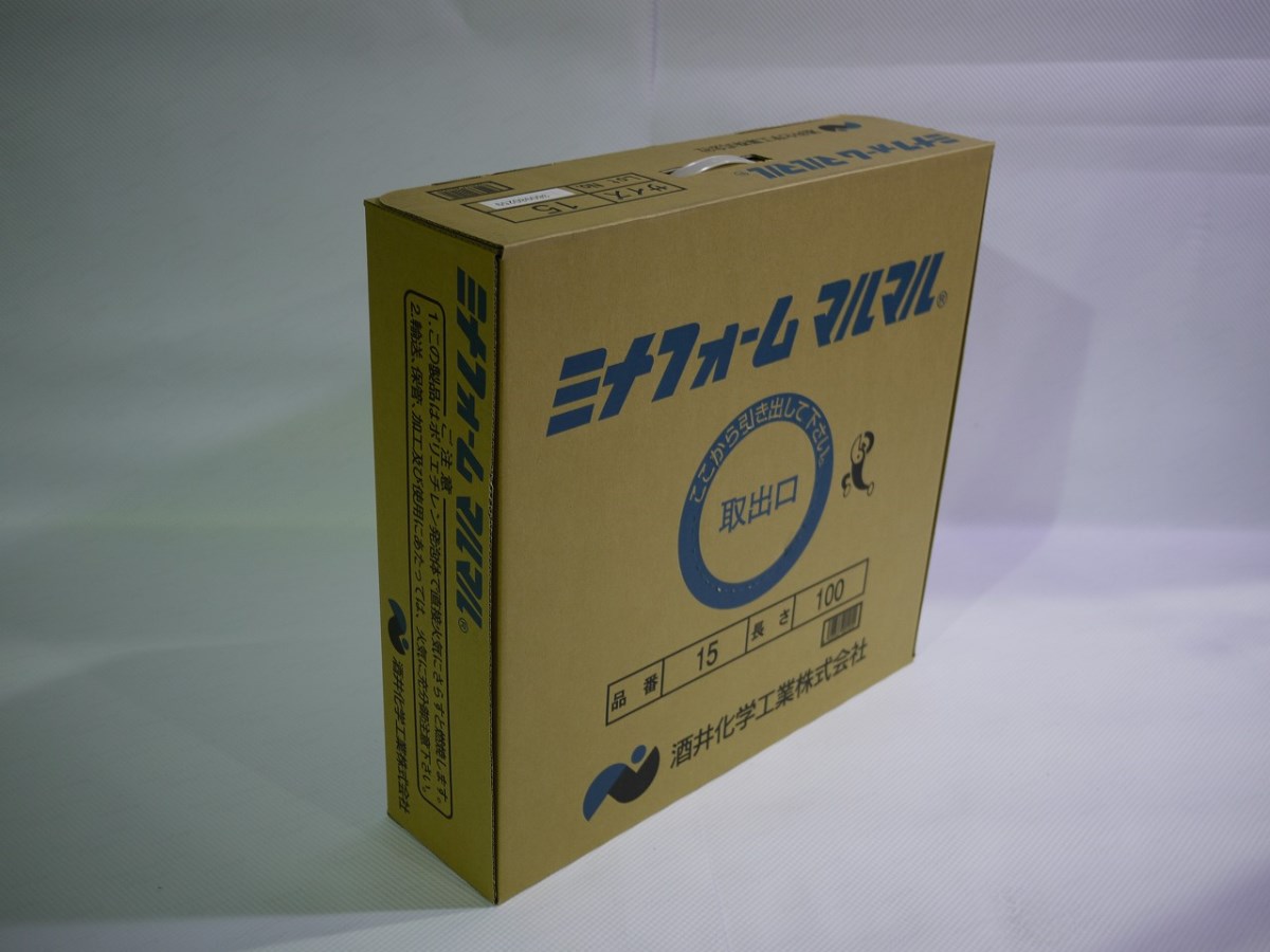 Rakuten - バックアップ材　箱入　15mmX100M　ホワイト