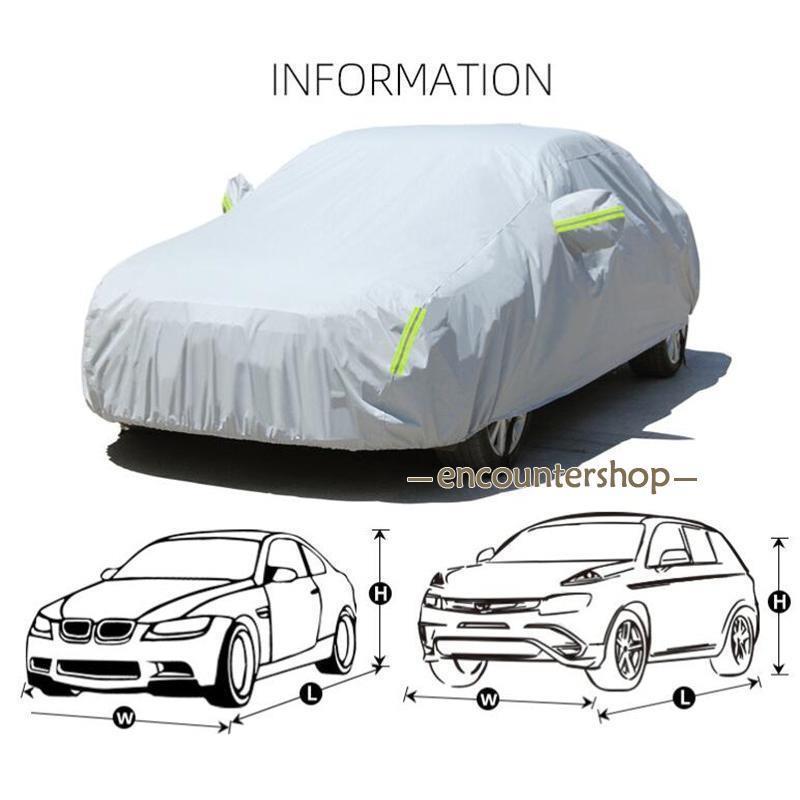 ボディーカバー 車 カバー カーカバー 多機能4層構造 自動車カバー 車用 ドア開閉可能 車体カバー 紫外線対策 鳥の糞 防止 セダン SUV 車中泊