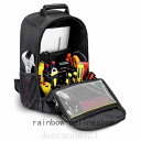 ツールバッグ リュックサック 工具収納 耐久性 工具リュック 小物収納 カジュアル 4タイプ 大容量 作業 軽量