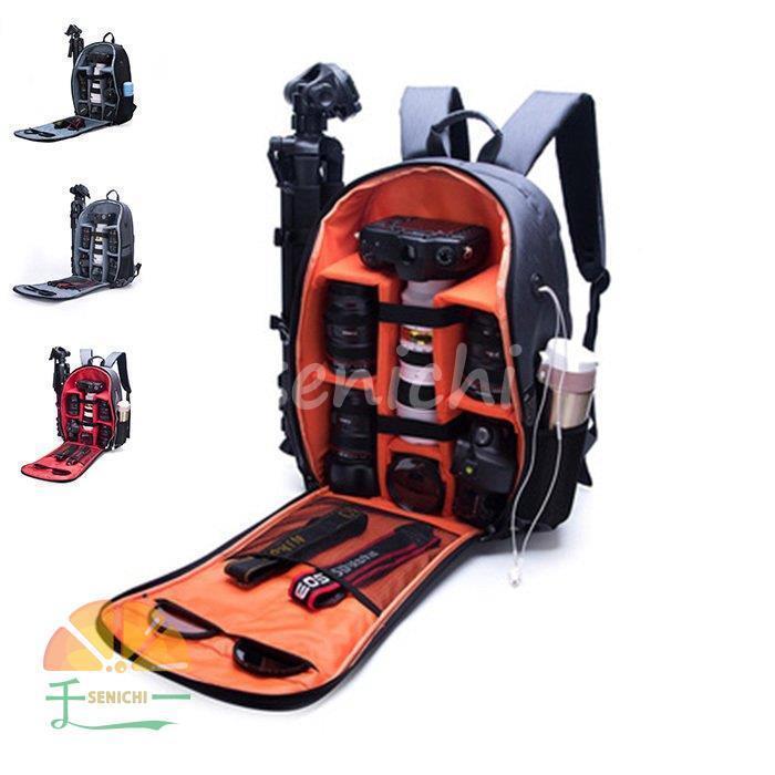 カメラリュック カメラケース デジタル一眼レフとミラーレスカメラ デジタル一眼レフカメラ 大容量 軽..