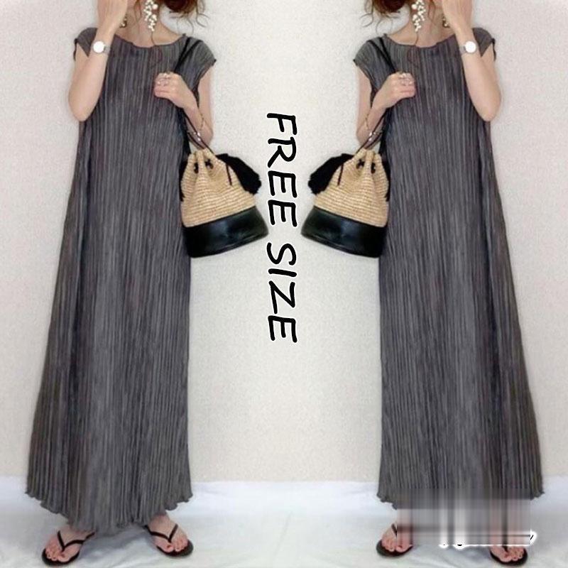 ワンピース レディース 夏 綿麻 40代 キレイめ マキシワンピース ノースリープワンピース リネン フレ..