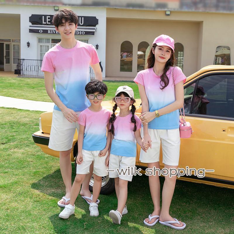 親子コーデ ベビー ワンピース 親子お揃い リゾート 親子ペアルック レディース 花柄ワンピース 女の子..