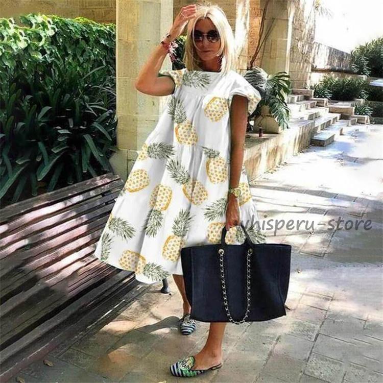 リゾートワンピース 旅行 夏 サマードレス リゾート レディースドレス ビーチドレス スカート 海辺 着痩せ 20代30代40代